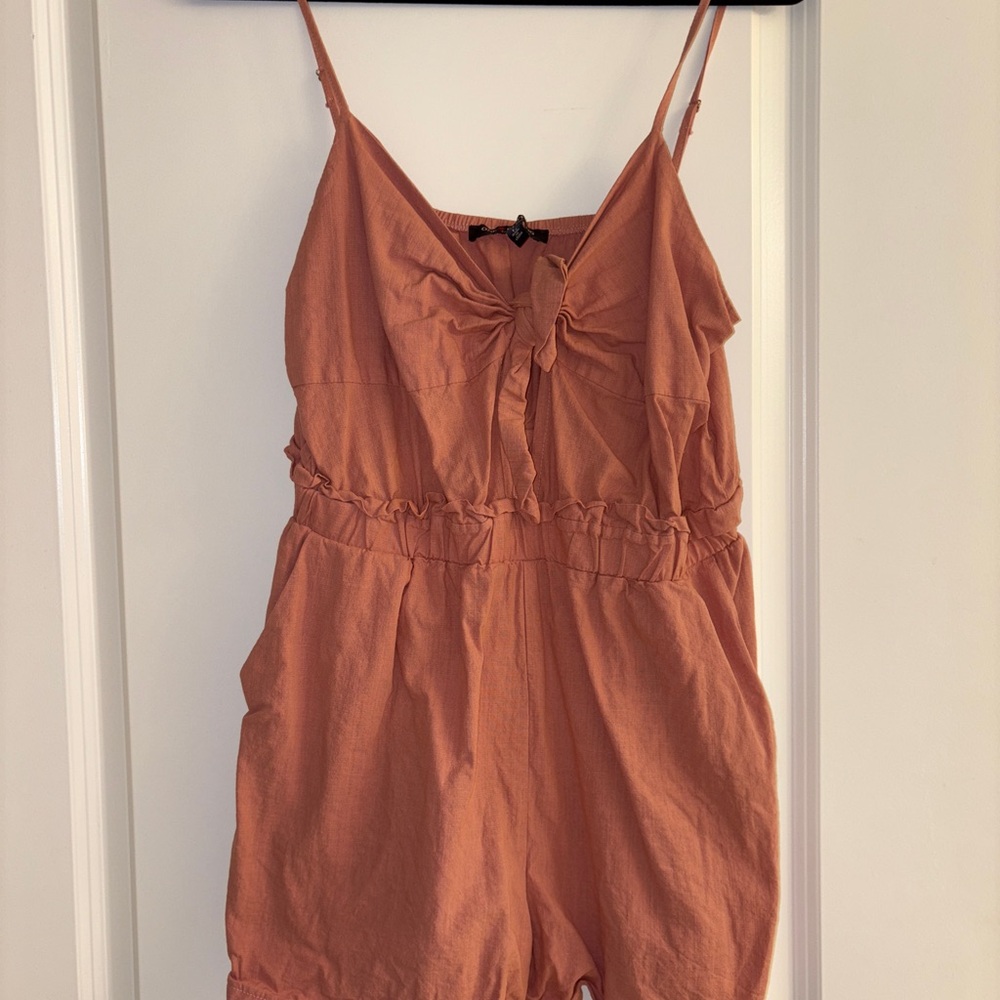 Kids One Piece in Rust Orange